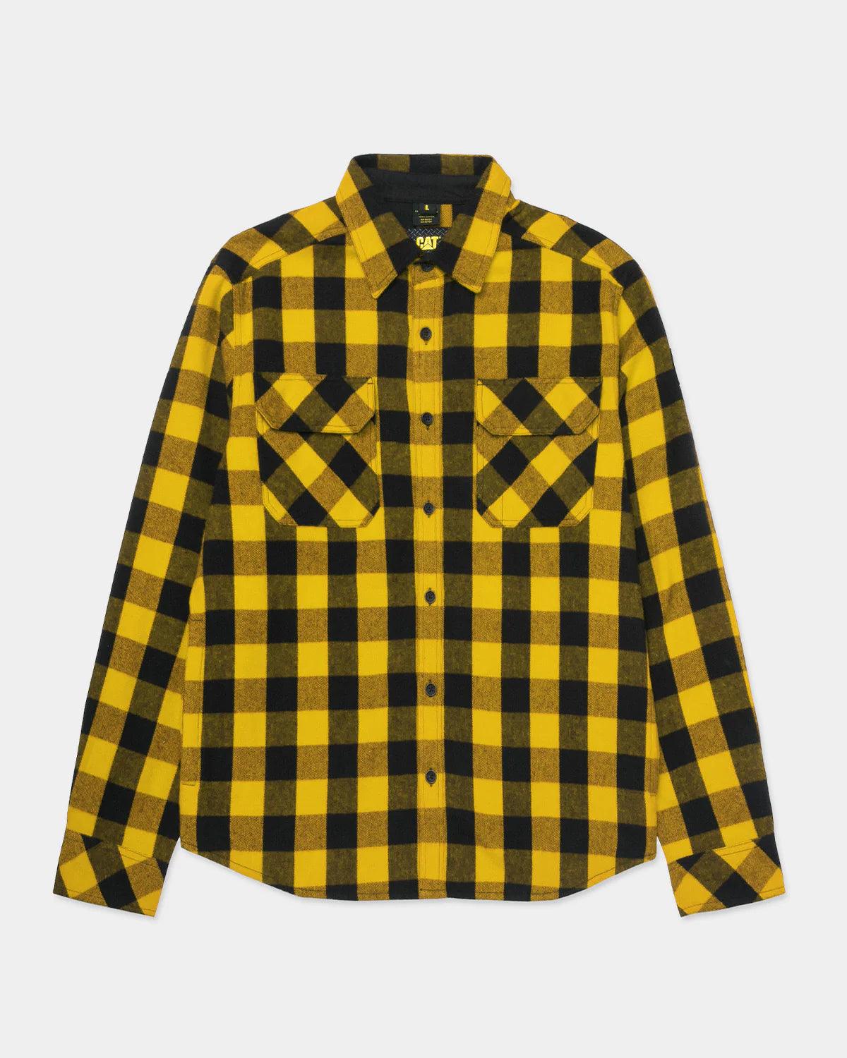 CAMISA QUADRICULADA PESADA EM XADREZ MASCULINA