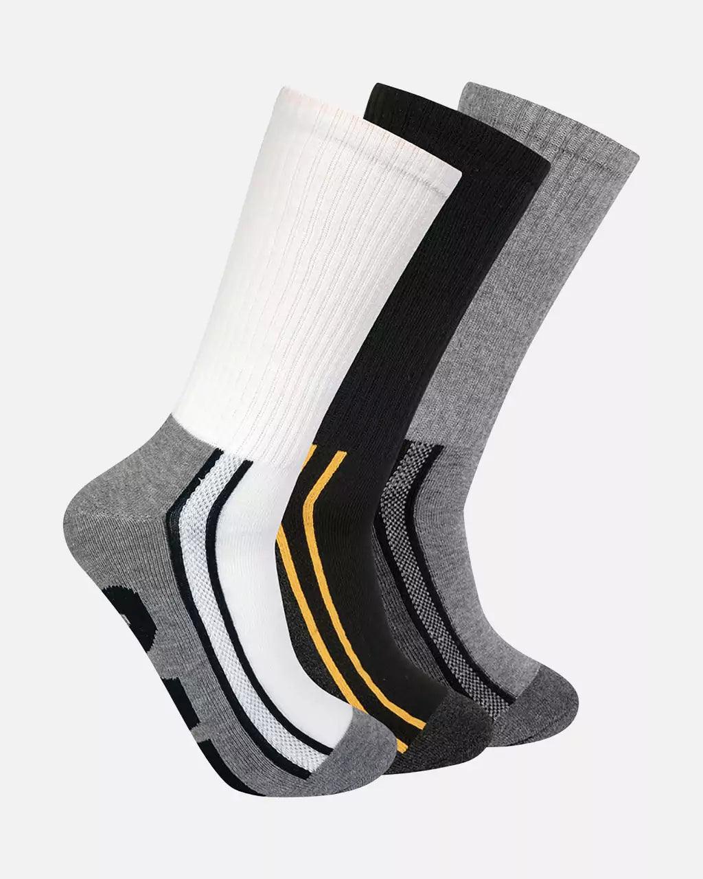 MEIAS CANO LONGO MASCULINAS  (PACOTE COM 3)